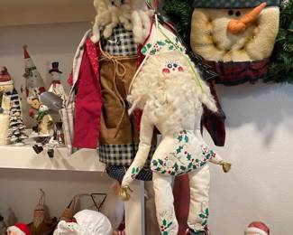 Santa and Harlequin Santa