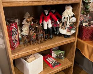 Reindeer, Foxes, Santa, candle lights