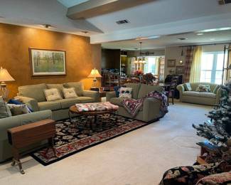 Looking into the living room