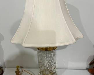 Lenox crystal lamp