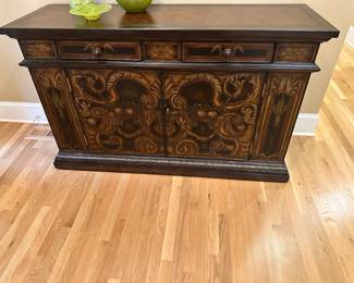 Ferguson Copeland Painted Sideboaard,36.5 x 60 x 20 in. (92.7 x 152.4 x 50.8 cm.)