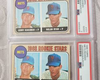 two nice Nolan Ryan rookie cards