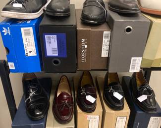 Cole Hann, Dr. Martin, Steve Madden,  Johnson & Murphy, many Italian brands!