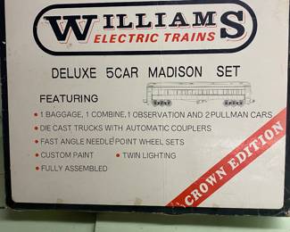 Williams Electric train set.