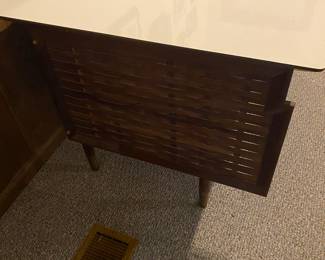 I really like a desk that doesn't show my busted up old knobby knees. How about you?