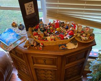Vintage Christmas ornaments.