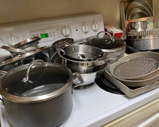 Top notch cooking and baking goods.