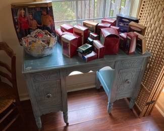 Whole mess of Star Trek Hallmark ornaments.