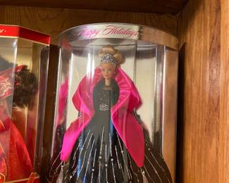 Rare error Holiday Barbie.