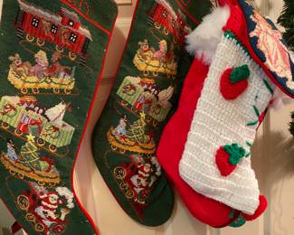 Knit stockings.
