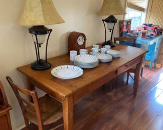 Amazing antique Belgian farm table.