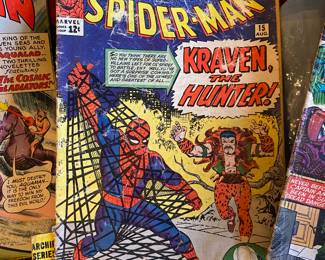 Amazing Spider-Man 15. A tall punk rock clothes dealer stole this and a few others. If you were in line and know who he is I’ll give you $100. He’s about 6’2” wearing Mom’s Basement uniform-black jean jacket with pins, black jeans, black Vans. I’m filing a police report as the value was high.