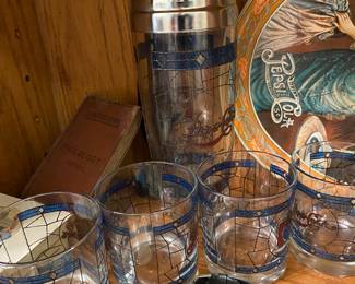 Pepsi barware set.