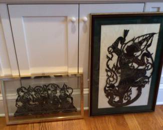 Leather shadows artwork