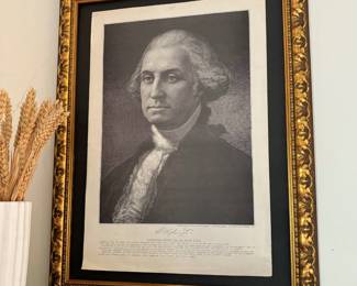 Vtg George in frame.