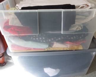 More clothes. Second floor.