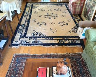 Another view, plus old AF oriental under Coffee table...