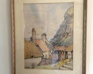 Signed, artist/illustrator, listed. Friend of family... Anna Milo Upjohn