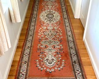 Hall runner. Color is fairly accurate. 