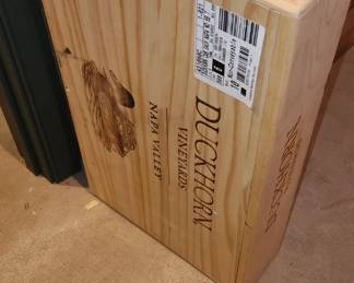 Duckhorn Vineyards Empty Wine Crate