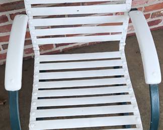 Mid Century Iron Chair