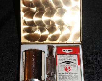 Vintage Gillette compact shaving kit