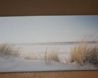 large photo on canvas