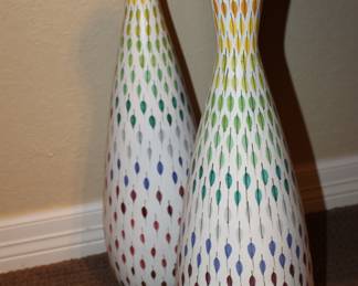 ceramic feather vases