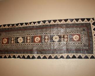 Fiji "masi", on barkcloth, 25"x75"