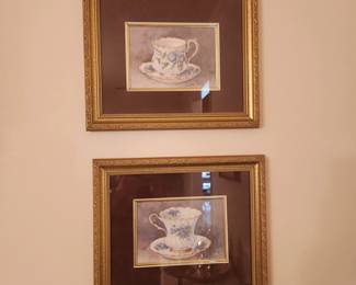 Framed & matted pictures 