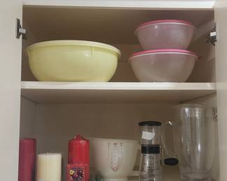 Bowls in kitchen