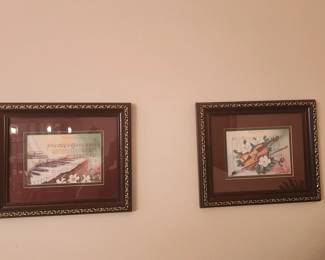 Framed & matted pictures