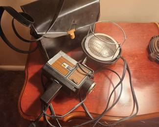 Vintage Case & light 