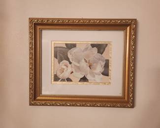 Framed & matted picture