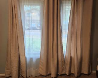 Curtains are for sale!