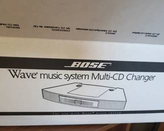 We have the Bose stereo radio, and the CD changer.