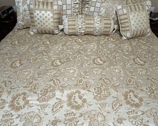 Gorgeous California King Bedroom Suite with Matching Dresser, Headboard and Night Stands