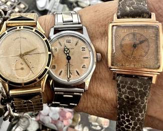 Huge Collection of Designer Accessories,  Burberry, Dior, Prada, Louis Vuitton and Luxury Elgin Watches