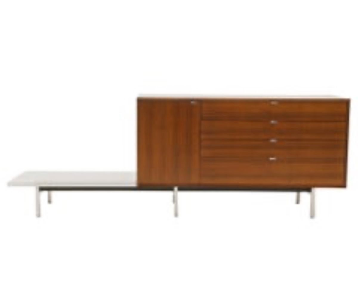 George Nelson  cabinet w/platform 