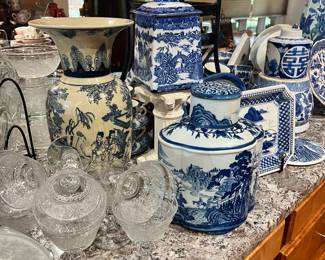 All the blue and white you have ever wanted! 