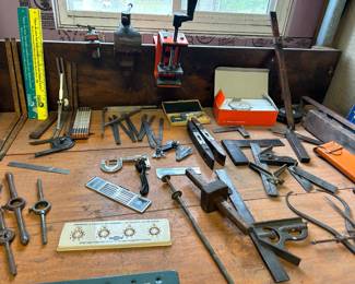 Antique measuring tools