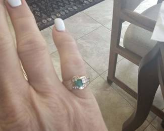 A really good emerald....we have certs