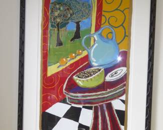 "Olives" Serigraph by Alison Goodwin