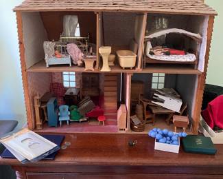 Doll house and furniture