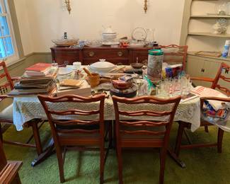 Hepplewhite style chairs