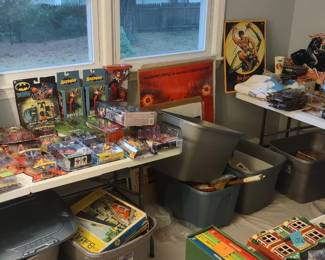 Action Figures just a few of the 100's available