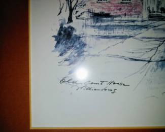 John Haymson "Old Court House Williamsburg