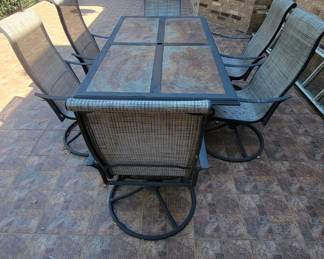 Patio Table w/ 6 Chairs