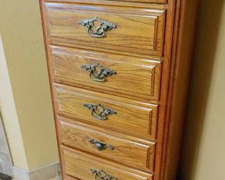 Matching lingerie dresser