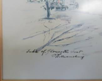 John Haymson "Duke of Gloucester Street Williamsburg"